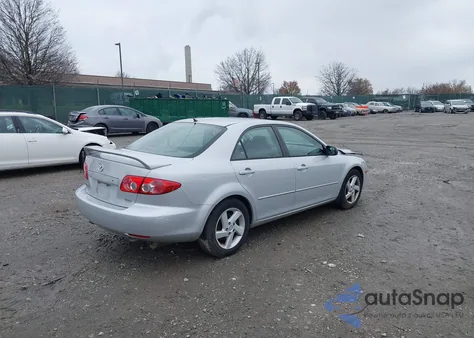 2004 Mazda Mazda6 I из США, поврежденный, VIN 1YVFP80C345N14894